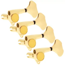 Gotoh GB707 4L G Basstemmeskruer med Metalknap Guld